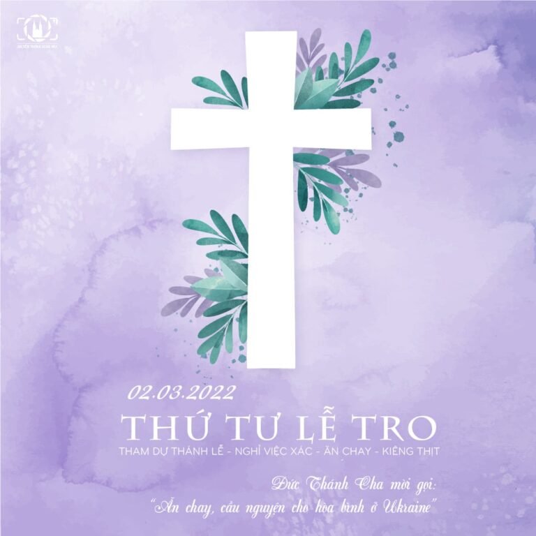 THỨ TƯ LỄ TRO – 02.03.2022