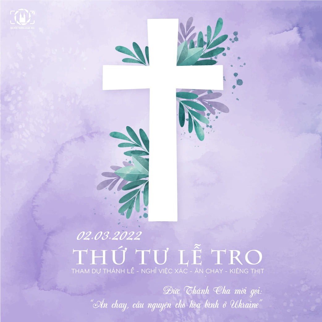 Read more about the article THỨ TƯ LỄ TRO – 02.03.2022