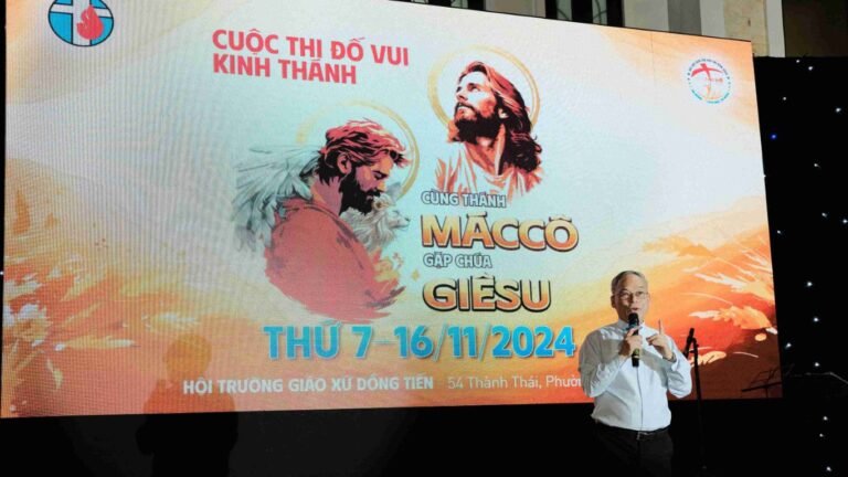 Đố vui Kinh Thánh trước thềm Đại Hội Giới Trẻ Tổng Giáo Phận Sài Gòn 2024
