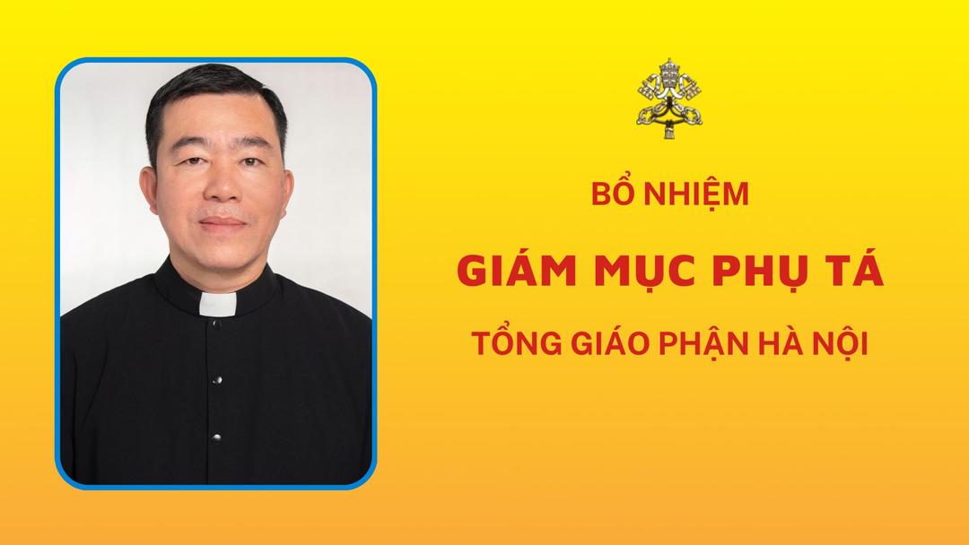 Read more about the article Bổ nhiệm Giám mục Phụ tá tổng giáo phận Hà Nội