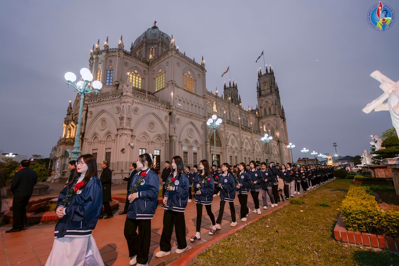 Read more about the article Giới trẻ Kiên Lao cùng Don Bosco vui xuân hy vọng