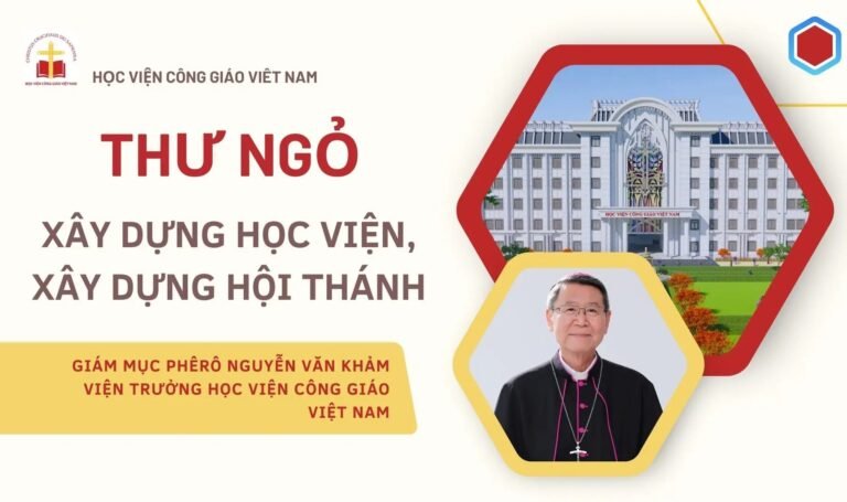 Thư ngỏ xây dựng Học viện, xây dựng Hội Thánh