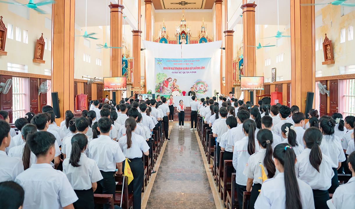 Read more about the article Giáo hạt Quỹ Nhất khai giảng Khóa Sư phạm Giáo lý