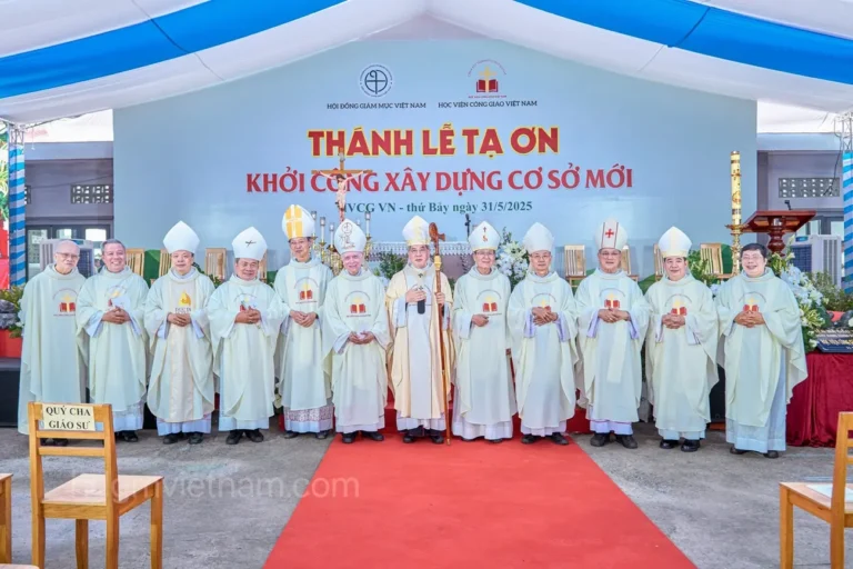 Học viện Công giáo Việt Nam: Thánh lễ Tạ ơn khởi công xây dựng cơ sở mới