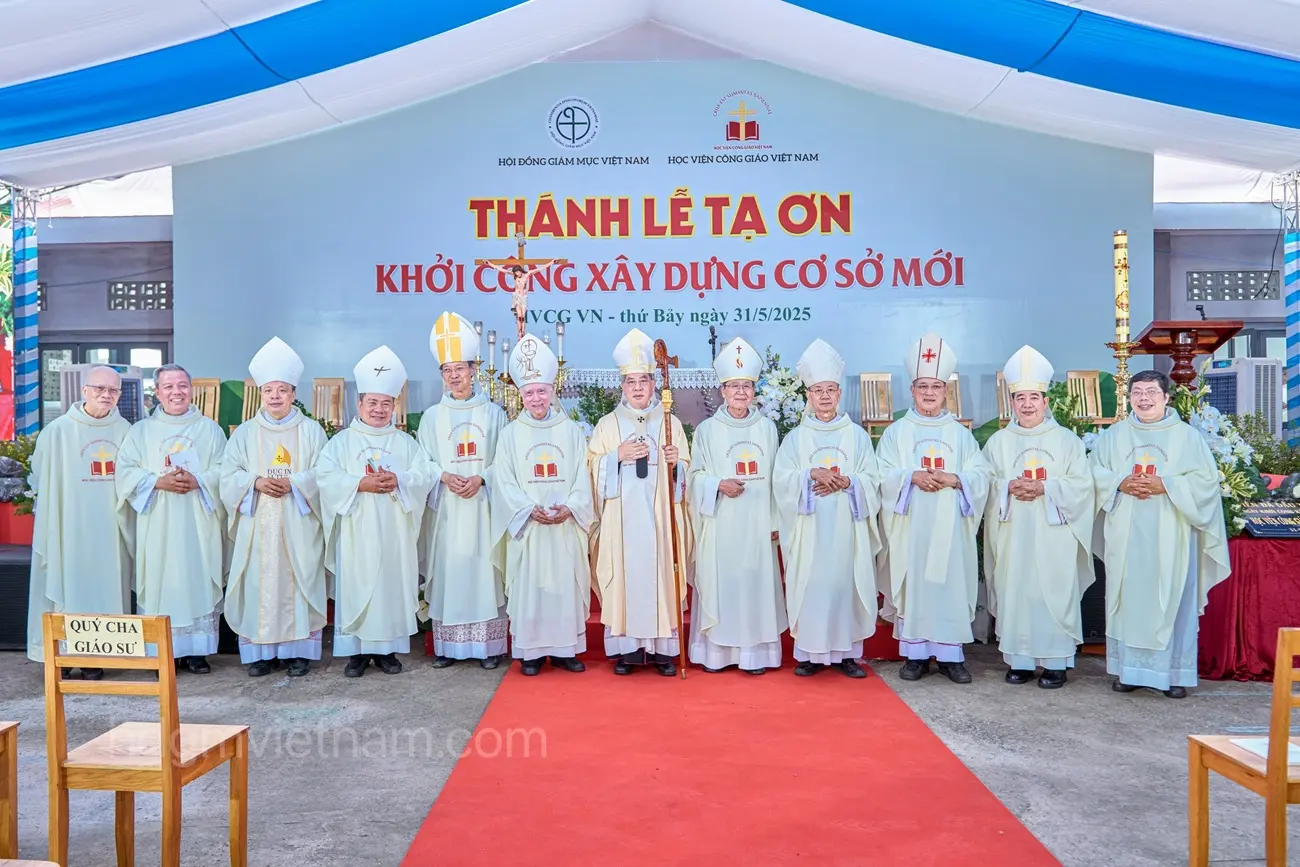 Read more about the article Học viện Công giáo Việt Nam: Thánh lễ Tạ ơn khởi công xây dựng cơ sở mới