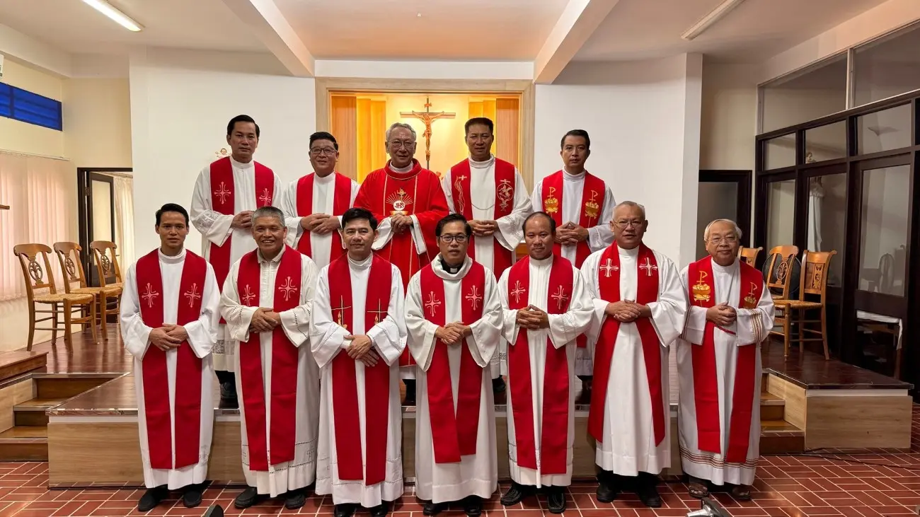 Read more about the article Ủy Ban Phụng Tự Họp tại Trung Tâm Hành hương Đức Mẹ Bãi Dâu ngày 03-05/6/2025