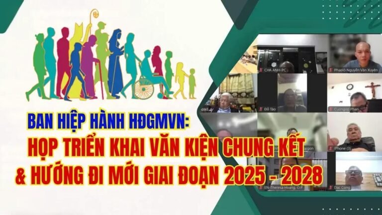 Ban Hiệp hành Hội đồng Giám mục Việt Nam: Họp triển khai Văn kiện Chung kết và hướng đi mới giai đoạn 2025 – 2028