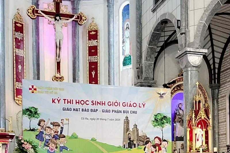 Read more about the article Kỳ thi HSG Giáo lý Giáo hạt Báo Đáp 2025