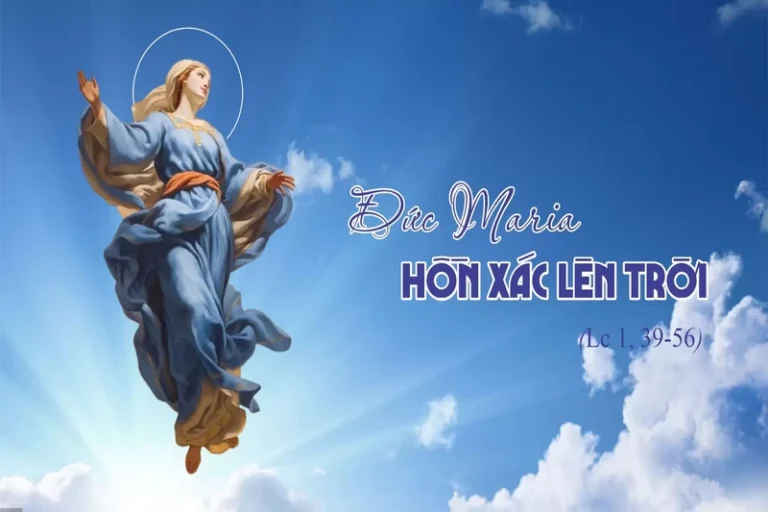 Nam Dương mừng Đức Mẹ Maria Hồn Xác Lên Trời