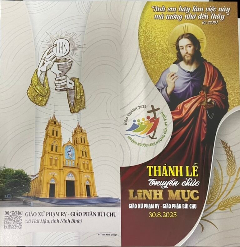 Giáo phận Bùi Chu sắp có thêm 3 Linh mục