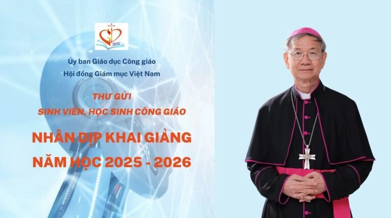 Thư gửi sinh viên, học sinh Công giáo nhân dịp khai giảng năm học 2025 – 2026