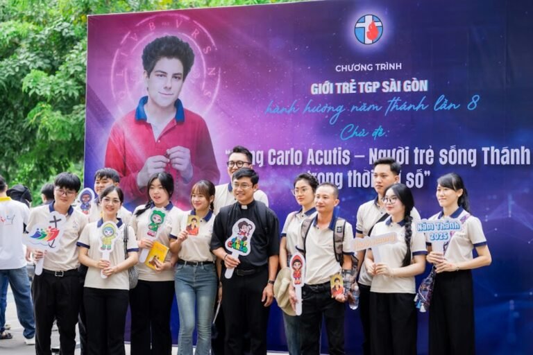 Ban Mục vụ Giới trẻ Tổng Giáo phận Sài Gòn hành hương lần thứ 8 trong Năm Thánh