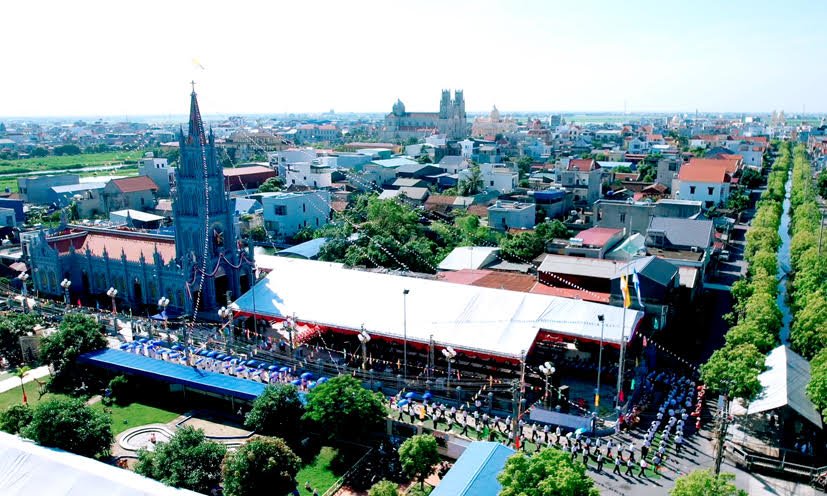 Read more about the article Giáo họ Micae, Kiên Lao, khánh thành nhà thờ mới