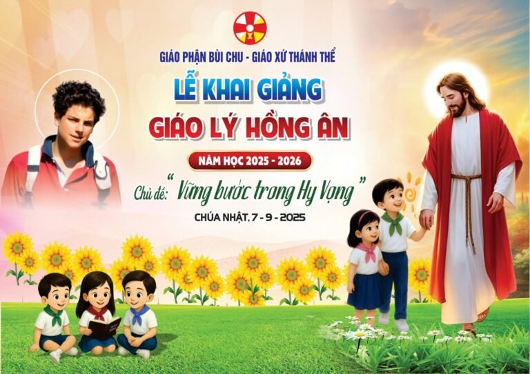 Thiếu nhi Giáo xứ Thánh Thể bước vào năm học mới