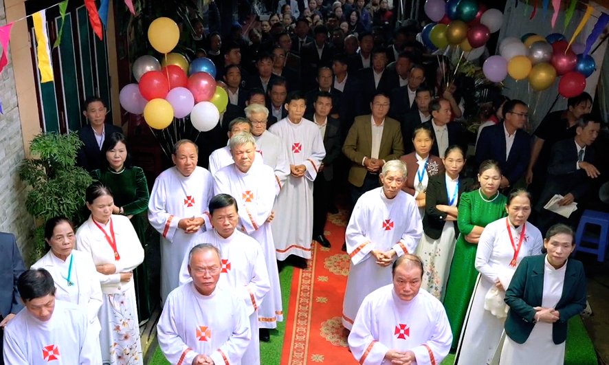 Read more about the article Khánh thành nguyện đường giáo khu Thánh Martino