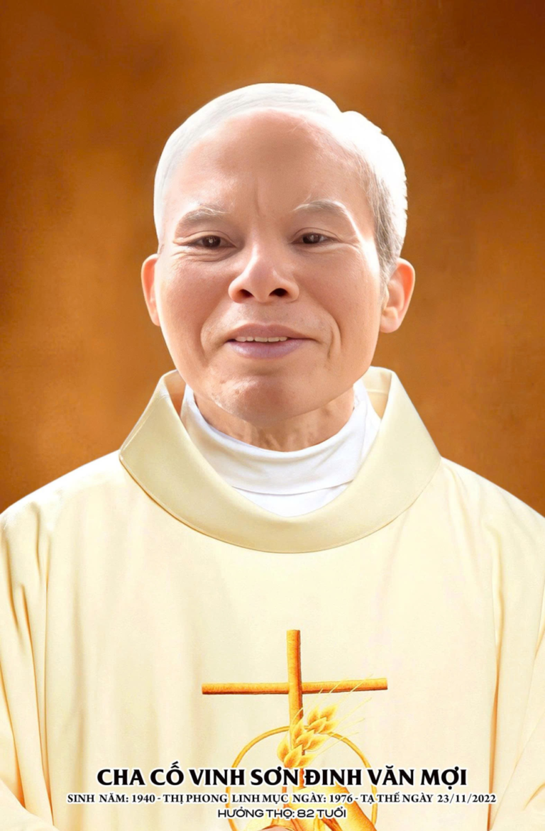 Lễ giỗ mãn tang Cha cố Vinhsơn Đinh Văn Mợi