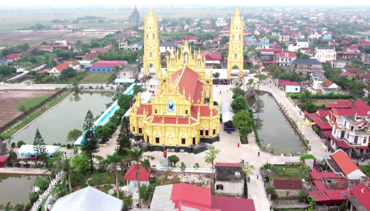 Read more about the article Giáo xứ Nghĩa Dục khánh thành nhà thờ mới