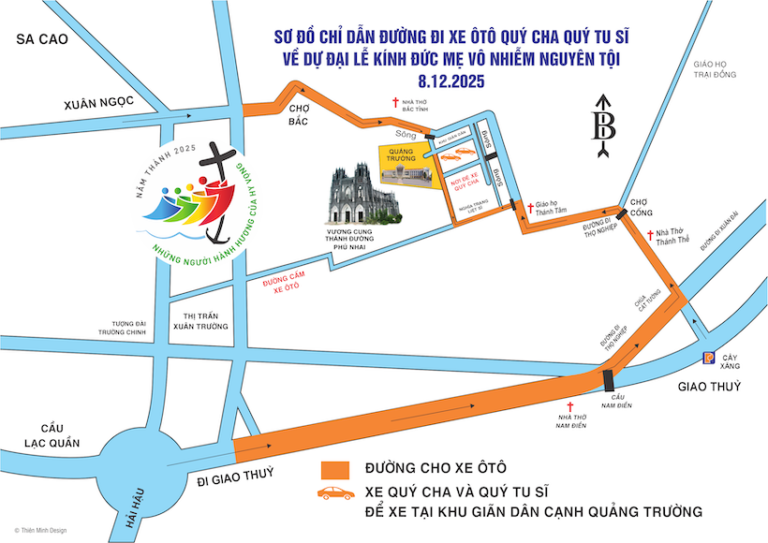 Sơ đồ chỉ đường xe ôtô tới Phú Nhai