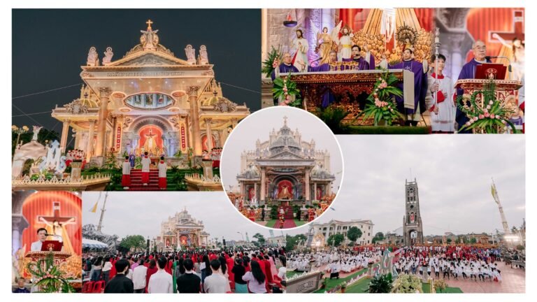 Gx. Ngưỡng Nhân đón tuần chầu hồng phúc