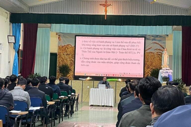 Gp. Bùi Chu: Hàng giáo sỹ tĩnh tâm đầu năm 2026