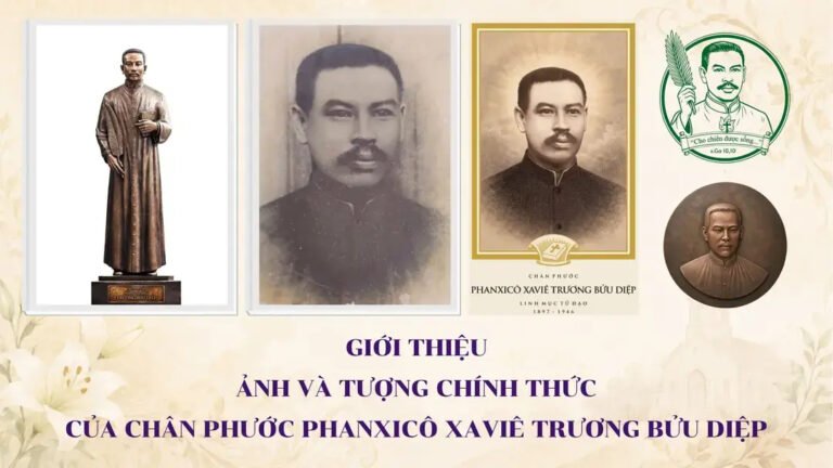 Giáo phận Cần Thơ giới thiệu ảnh và tượng chính thức của Chân phước Phanxicô Xaviê Trương Bửu Diệp