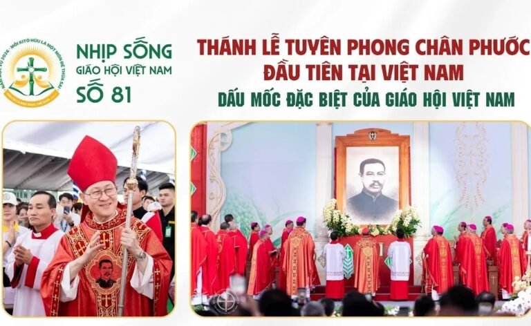 Thánh lễ Tuyên phong Chân phước đầu tiên tại Việt Nam: Nhịp sống Giáo hội Việt Nam số 81 (30/6/2026 – 06/7/2026)