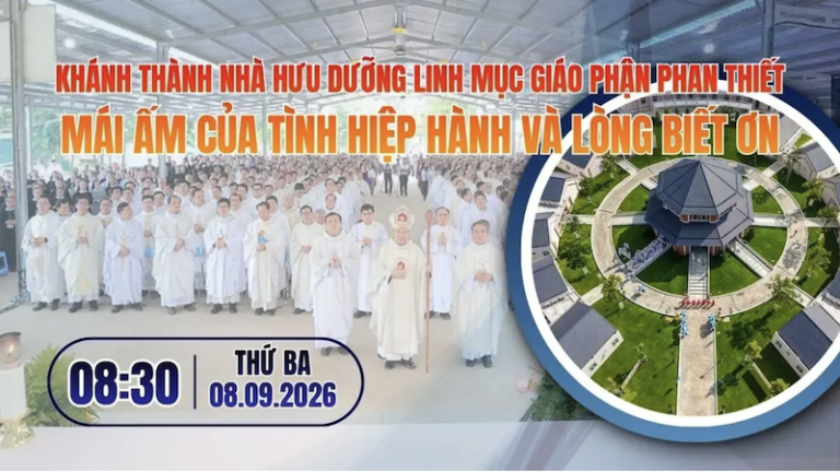 Khánh thành Nhà hưu dưỡng linh mục Giáo phận Phan Thiết – Mái ấm của tình hiệp hành và lòng biết ơn